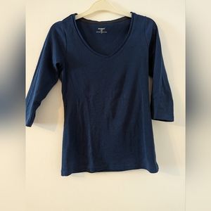 Blue Half-Sleeve top for Women